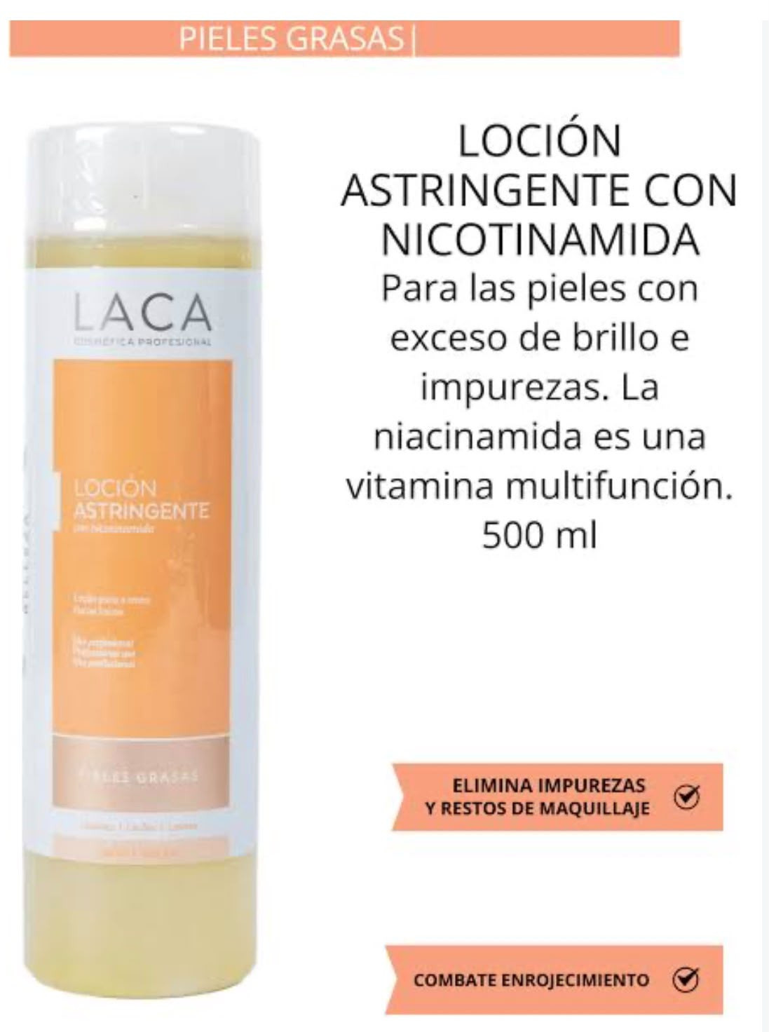 Locion Astringente x500ml